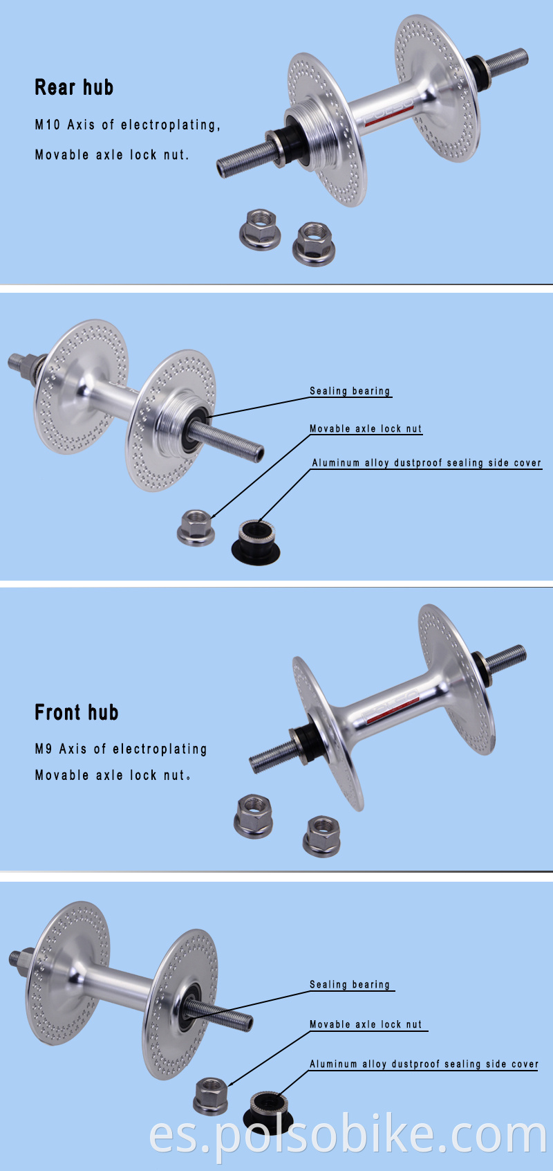 Track Bike Hub